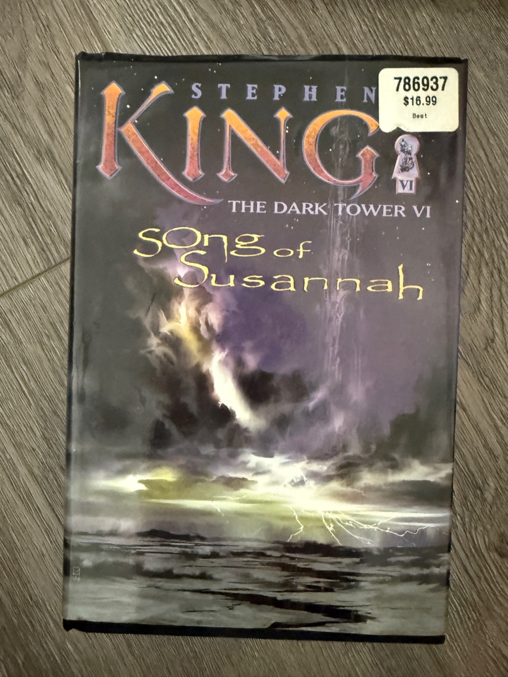 Dark Tower VI: Song of Susannah Hardcover Art Print - Purple Storm
